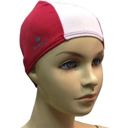 [78006 Rojo_Bco] Gorro de natación